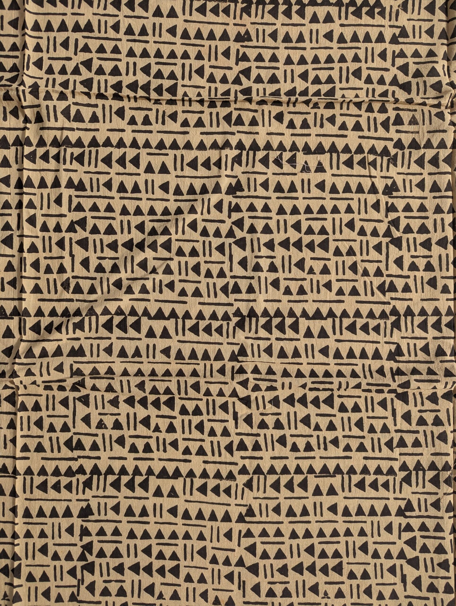 Handblock Printed Cotton Sarong | Traditional Indian Wrap | Egyptian Pattern - Image 4